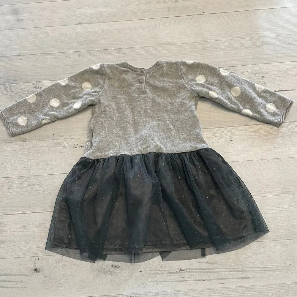 H&M‎ reindeer dress 12-18 months